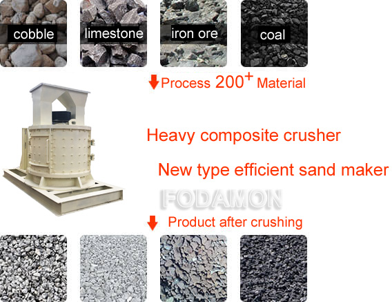 Heavy-duty composite crusher