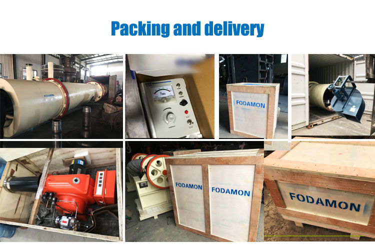 Fodamon equipment packing and delivery