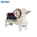 Compact and Portable 2-6 Tons/Hr Diesel Engine Jaw Crusher for Granite and Quartz Rocks