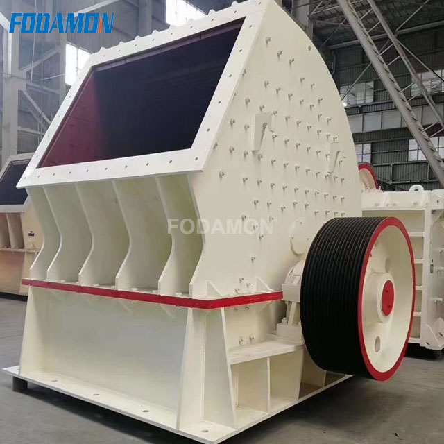 Rock salt hammer crusher